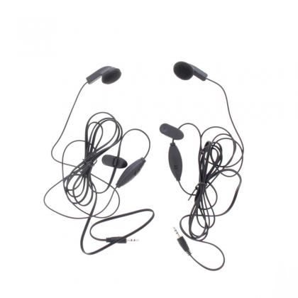 Headset In-Ear 2.5 mm Ingebouwde Microfoon 142 cm Zwart