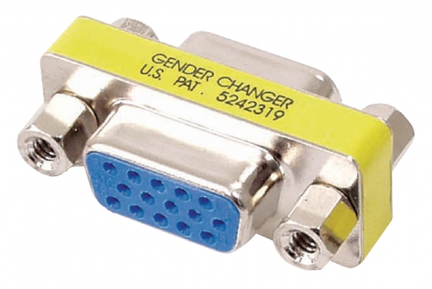VGA-Adapter VGA Female 15-Pins - VGA Female 15-Pins Metaal