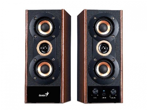 GENIUS - 3-WEG LUIDSPREKERS - HOUT - SP-HF800A