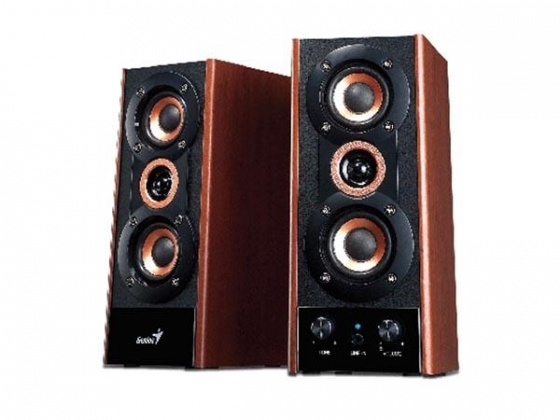 GENIUS - 3-WEG LUIDSPREKERS - HOUT - SP-HF800A
