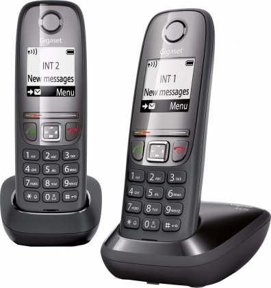 GIGASET A475 DUO DECT TELEFOON ZWART