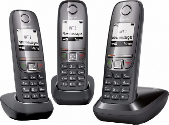 GIGASET A475 TRIO DECT TELEFOON ZWART