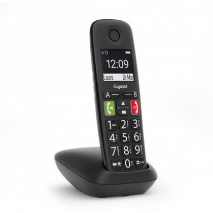 Gigaset E290R DECT Big Button Black