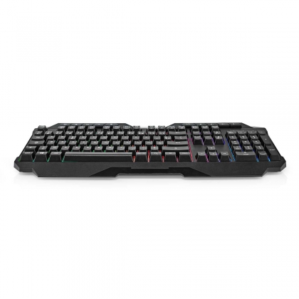 Bedraad Gaming Toetsenbord | USB Type-A | Membrane Toetsen | LED | AZERTY | Frans | USB Gevoed | Lengte stroomkabel: 1.30 m | Multimedia