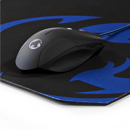 Gaming-set muis en muismat | Bedrade muis | 1600 dpi | 6 knoppen