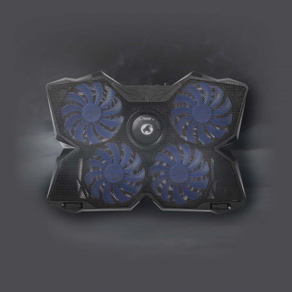 Gaming Notebook Koeler | Aantal ventilatoren: 4 | USB Gevoed | 15 " | 19 " | LED