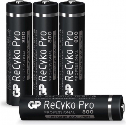 GP Recyko+ Pro 4 x AAA 800mAh 1.2V Professional