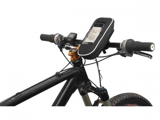 FIETSSTUURTAS - MET SMARTPHONEHOUDER