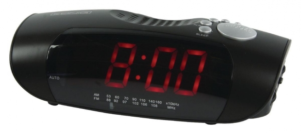 Wekkerradio FM / AM Zwart
