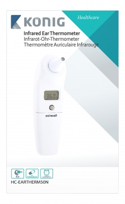 Infrarood Thermometer Oor Wit