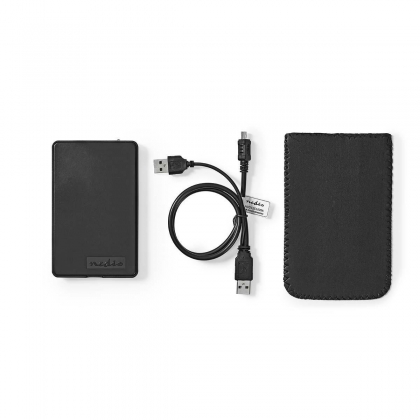 Hardeschijfbehuizing | 2.5 " | SATA II | USB2.0 | USB Type-A | Kunststof