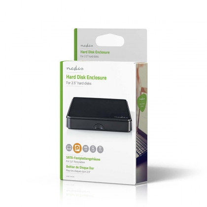 Hardeschijfbehuizing | 2.5" | SATA II-aansluiting | USB 3.0 | 5 Gbps