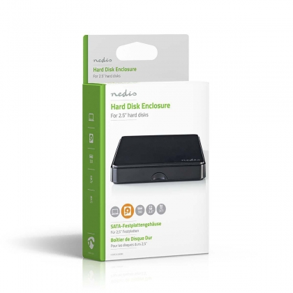 Hardeschijfbehuizing | 2.5" | SATA II-aansluiting | USB 3.0 | 5 Gbps