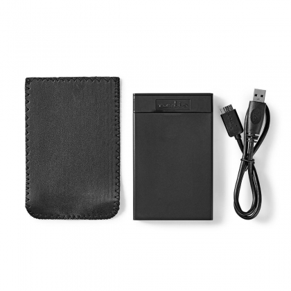 Hardeschijfbehuizing | 2.5 " | SATA III 6 Gb/s | USB 3.2 Gen1 | USB Type-A | Kunststof