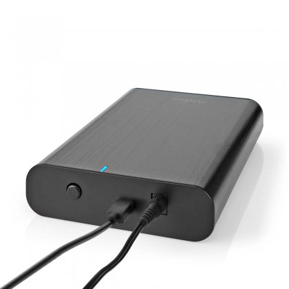 Hardeschijfbehuizing | 3.5 " | USB 3.1 Gen1 | USB Type-A / USB Type-C™ | Notebook / PC | Aluminium