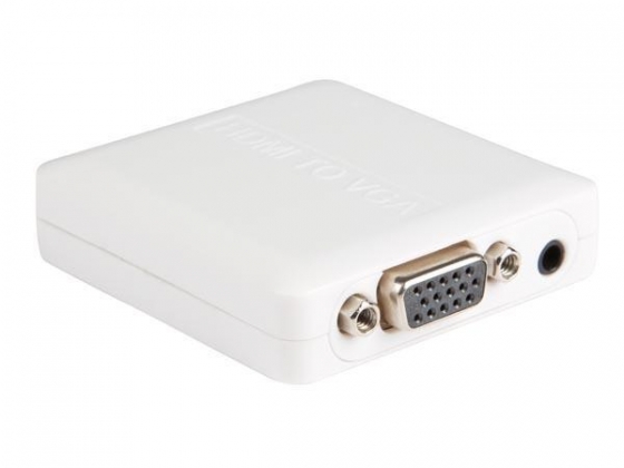 HDMI NAAR VGA + AUDIOCONVERTOR