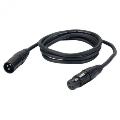 DAP XLR MALE - XLR FEMALE AUDIOSNOER 3m