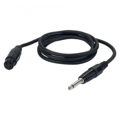 DAP XLR FEMALE - JACK MALE 1,5 MTR