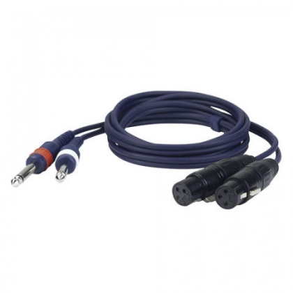 DAP 2X XLR FEMALE - 2X JACK 1,5M