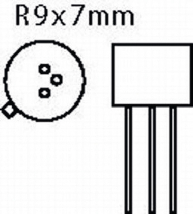BC141 Transistor SI-N 100 VDC 1 A 0.75 50MHz