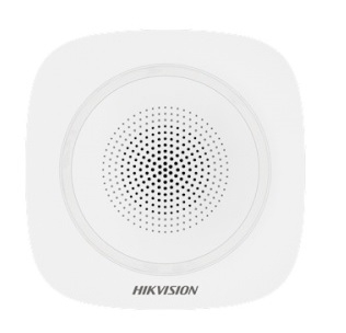 Hikvision Draadloze Sirene met Flitser DS-PS1-I-WE (rood)