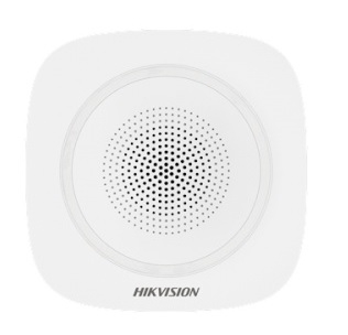 Hikvision Draadloze Sirene met Flitser DS-PS1-I-WE (rood)