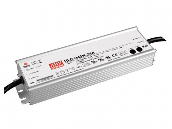 SCHAKELENDE VOEDING - 1 UITGANG - 240 W - 24 V