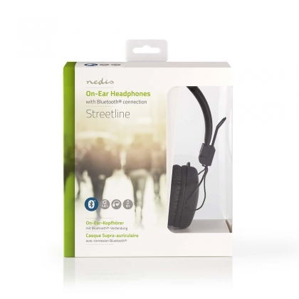 Draadloze hoofdtelefoon | Bluetooth® | On-ear | Opvouwbaar | Zwart