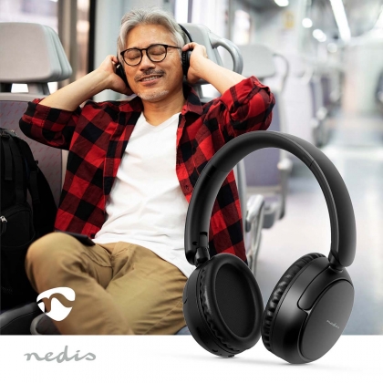 Draadloze Bluetooth Over-ear Koptelefoon | Zwart