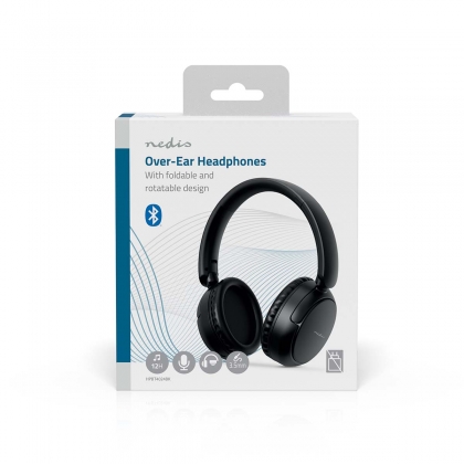 Draadloze Bluetooth Over-ear Koptelefoon | Zwart