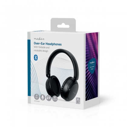 Draadloze Bluetooth Over-ear Koptelefoon | Zwart
