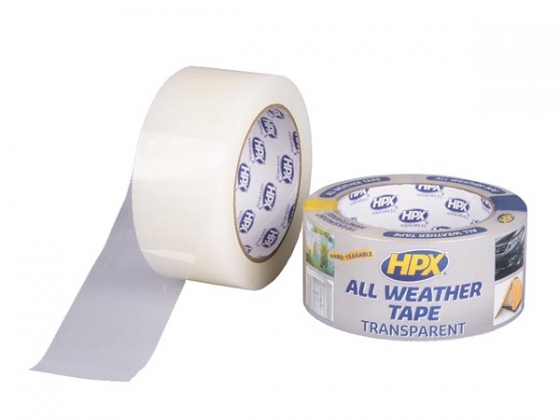 All Weather Tape - transparant 48mm x 25m