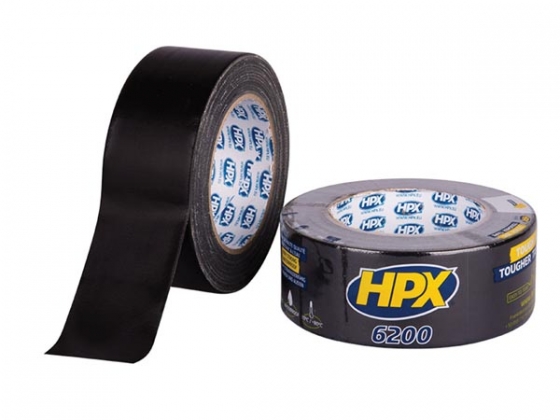 Pantsertape - zwart 48mm x 25m