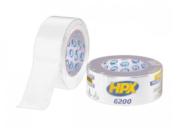 Pantsertape - wit 48mm x 25m