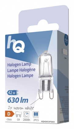Halogeenlamp G9 Capsule 42 W 630 lm 2800 K