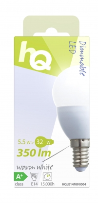 LED Lamp E14 Dimbaar Mini Globe 5.5 W 350 lm 2700 K