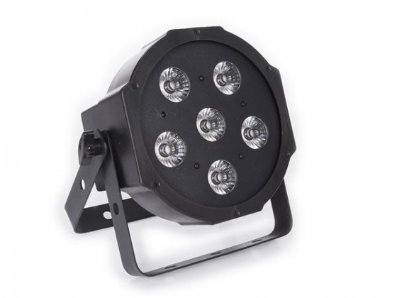 PLATTE PAR - 5 x 3 W RGB-LED + 1 UV-LED
