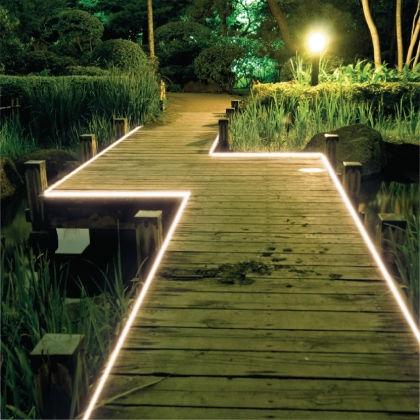 5 meter 230V LED-Strip 30W Warm Wit 1500 lumen