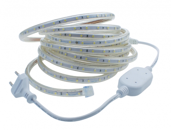 5 meter 230V LED-Strip 30W Warm Wit 1500 lumen