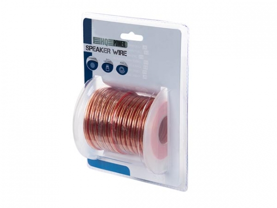 LUIDSPREKERKABEL - TRANSPARANT - 2 x 1.50 mm² - 15 m