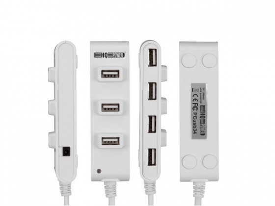 HIGH-SPEED USB 2.0 HUB - 7 POORTEN