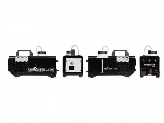 ROOKMACHINE - 600 W - RGB - AFSTANDSBEDIENING MET KABEL