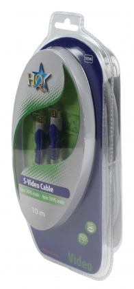 S-Video Kabel S-Video Male - S-Video Male 10.0 m Grijs