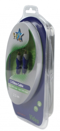 S-Video Kabel S-Video Male - S-Video Male 2.50 m Grijs