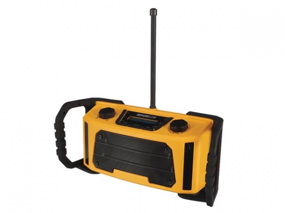 ROBUUSTE BOUWRADIO - DAB/DAB+/FM - 2 x 2.5 W