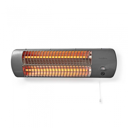 Badkamer verwarming | 1200 W | 2 Verwarmingsmodi | X4 | Grijs