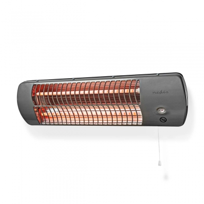 Badkamer verwarming | 1200 W | 2 Verwarmingsmodi | X4 | Grijs