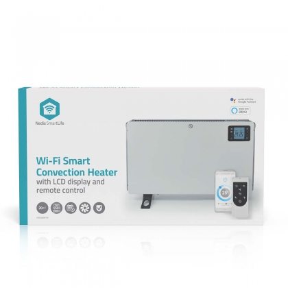 SmartLife Convectorkachel | Wi-Fi | 2000 W | 3 Warmte Standen | LCD | 5 - 37 °C | Instelbare thermostaat | Wit