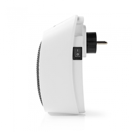 Plug-In Verwarming | 400 W | Instelbare thermostaat | Temperatuurbereik: 15 - 45 °C | LCD | Oververhittingsbeveiliging | Uitschakeltimer: 12 u | Wit / Zwart
