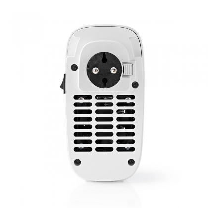 Plug-In Verwarming | 400 W | Instelbare thermostaat | Temperatuurbereik: 15 - 45 °C | LCD | Oververhittingsbeveiliging | Uitschakeltimer: 12 u | Wit / Zwart